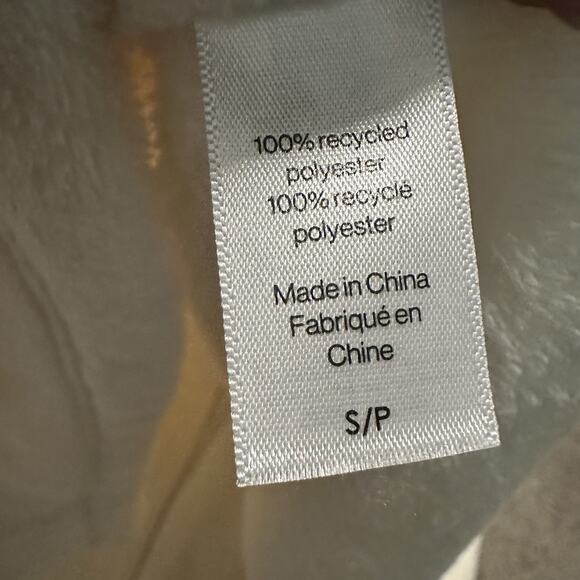 Eberjey Women Small Robe Chalet Belted Plush Cloud Ivory - Picture 8 of 10